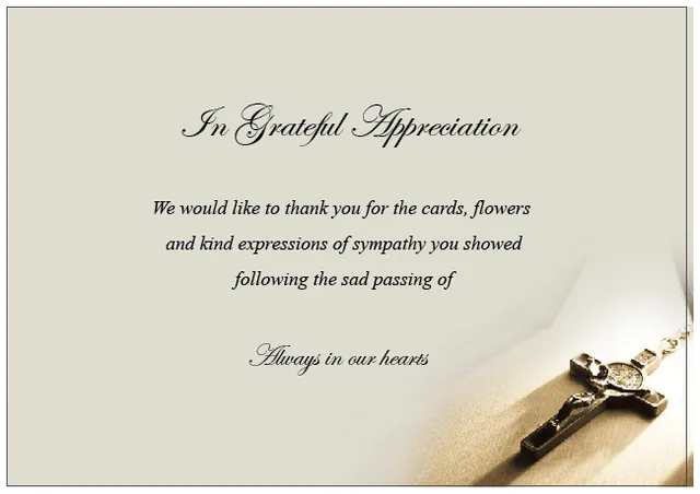 Acknowledgement Card - Code ACK011, Acknowledgement card design