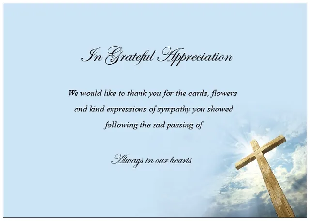Acknowledgement Card - Code ACK005, Acknowledgement card design