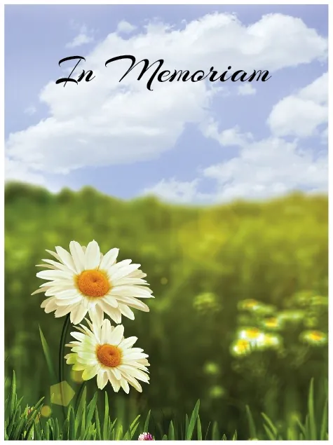 Memorial Card - MCN009, Memorial card design