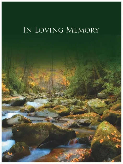 Memorial Card - MCN010, Memorial card design
