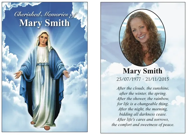 Religious Wallet Card  - Code WCR002, Wallet card design