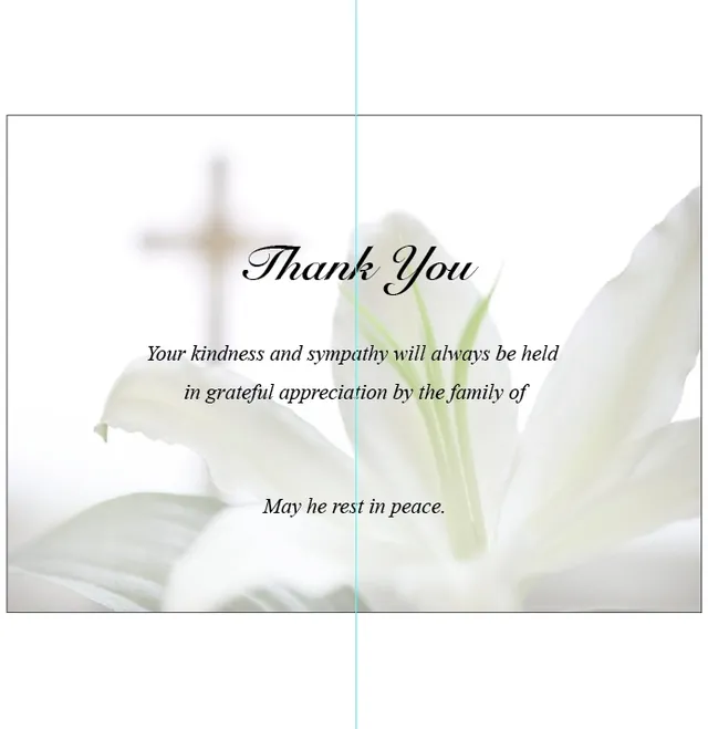 Acknowledgement Card - ACK022, Acknowledgement card design
