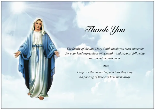 Acknowledgement Card - ACK025, Acknowledgement card design