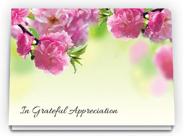 Acknowledgement Card - ACK426, Acknowledgement card design