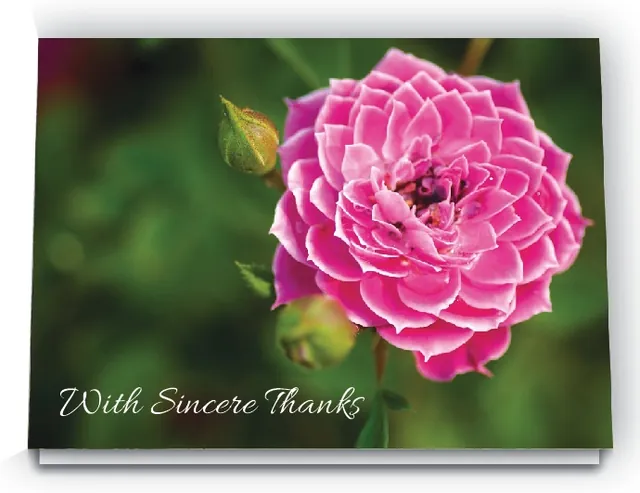 Acknowledgement - ACK430, Acknowledgement card design