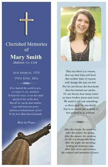 Religious Bookmark - BMR021, Bookmark design