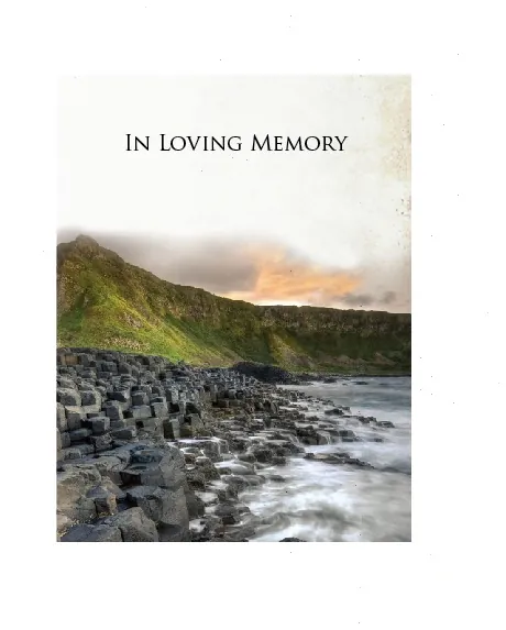 Memorial Card - MCI003, Memorial card design