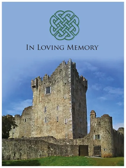Memorial Card KERRY - KERMC001, Memorial card design