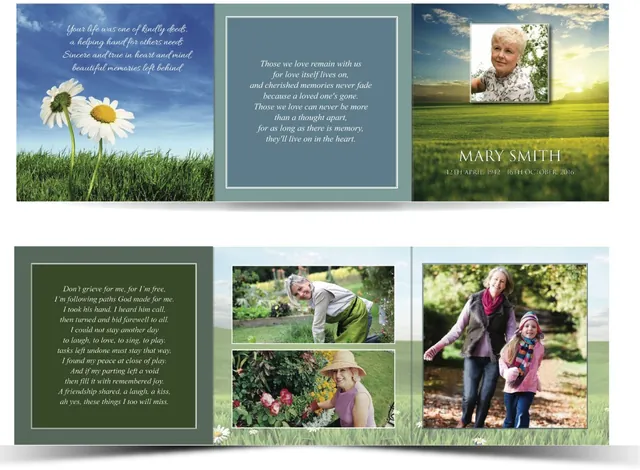 Three Panel Lifetime Card - LT006, Lifetime card design