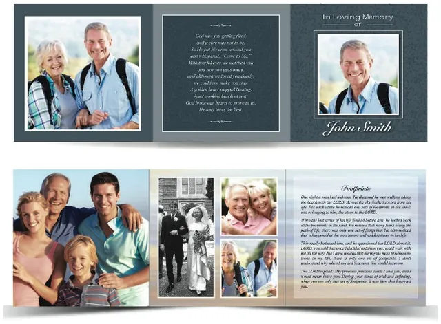 Three Panel Lifetime Card - LT004, Lifetime card design