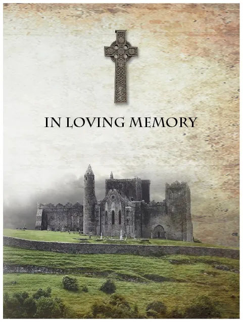 Memorial Card - MCI010, Memorial card design