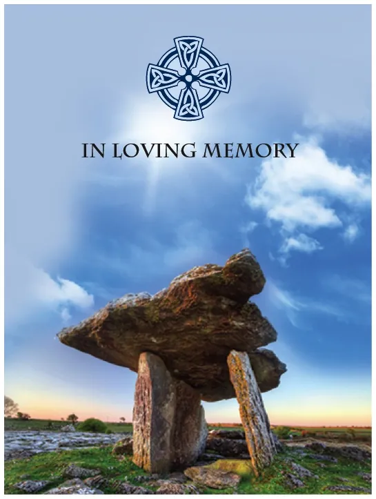 Memorial Card - MCI020, Memorial card design