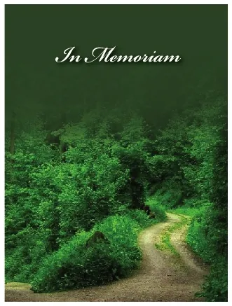 Memorial Card - MCN021, Memorial card design