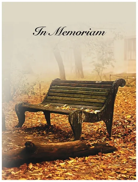 Memorial Card - MCN012, Memorial card design