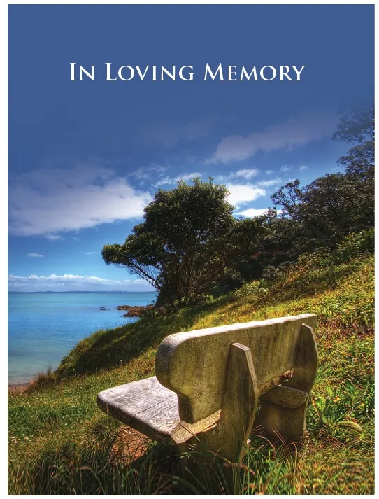 Memorial Card - MCN022, Memorial card design