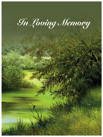 Memorial Card - MCN025, Memorial card design