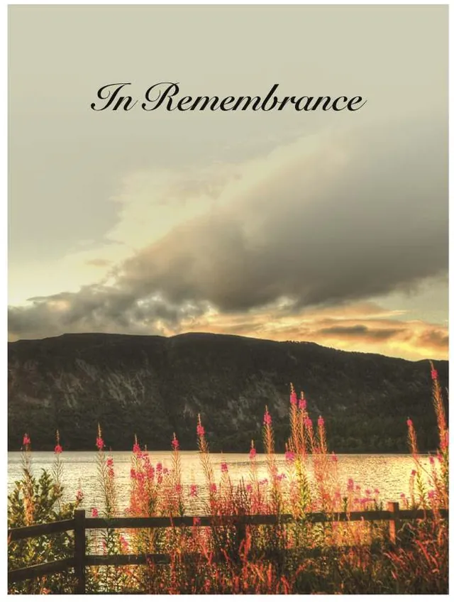 Memorial Card - MCN039, Memorial card design