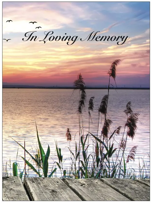 Memorial Card - MCN040, Memorial card design