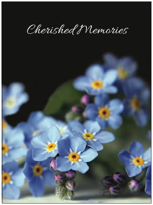 Memorial Card - MCN041, Memorial card design