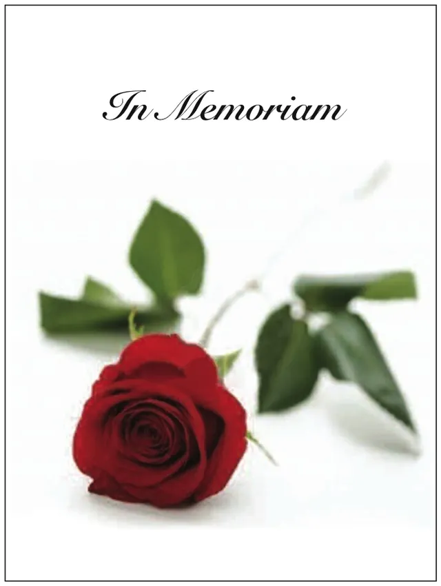 Memorial Card - MCN042, Memorial card design