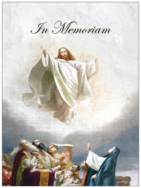 Memorial Card - MCR005, Memorial card design