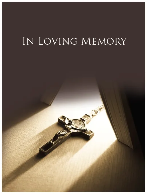 Memorial Card - MCR010, Memorial card design