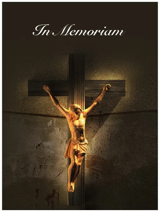 Memorial Card - MCR011, Memorial card design