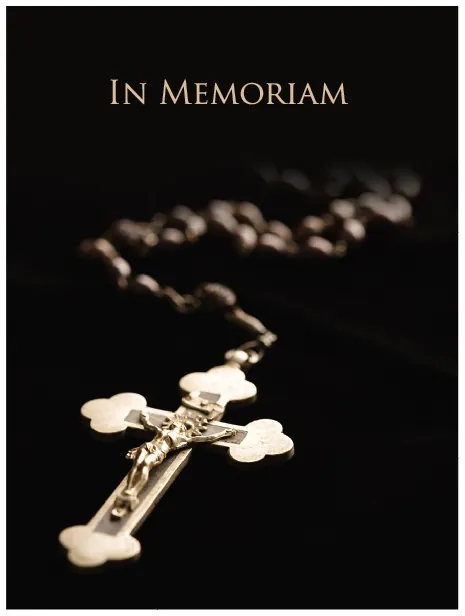 Memorial Card - MCR013, Memorial card design