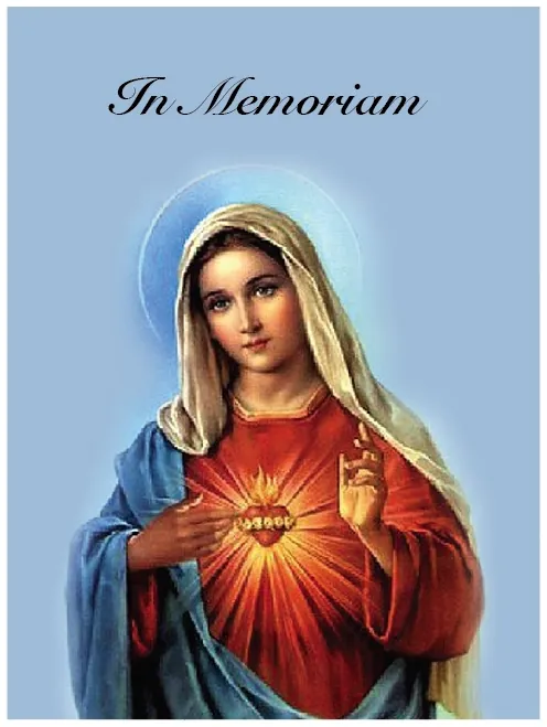 Memorial Card - MCR018, Memorial card design