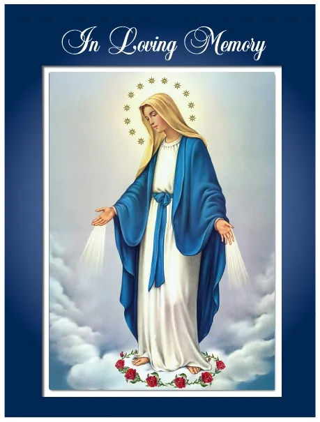 Memorial Card - MCR024, Memorial card design