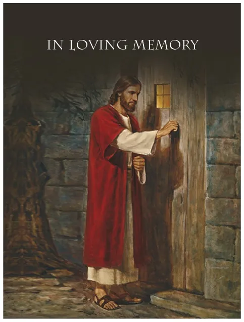 Memorial Card - MCR028, Memorial card design
