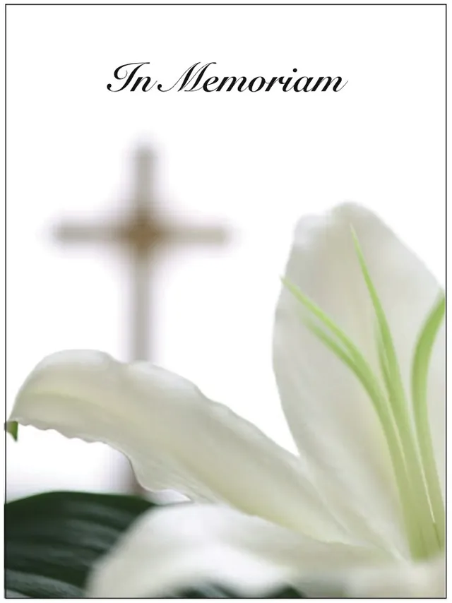 Memorial Card - MCR049, Memorial card design