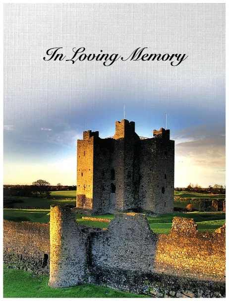 Memorial Card MEATH-MEAMC001, Memorial card design