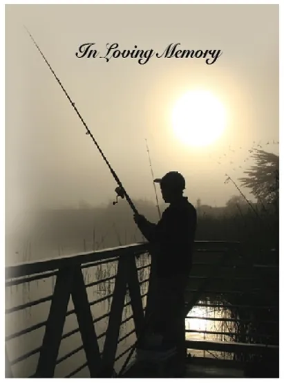 Miscellaneous Memorial Card MMC006, Memorial card design