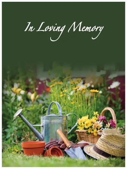 Miscellaneous Memorial Card MMC013, Memorial card design
