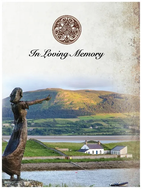 Memorial Card-SLIMC001, Memorial card design