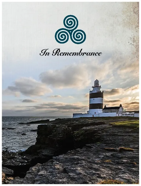 Memorial Card -WEXMC01, Memorial card design