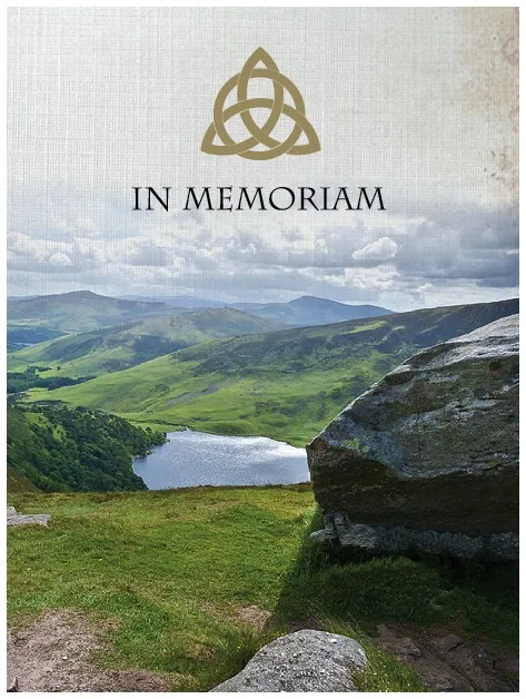 ‘-Memorial Card-WICMC001, Memorial card design