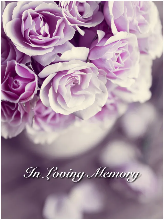 Memorial Card - MCN123, Memorial card design