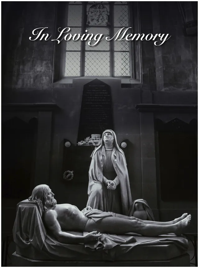 Memorial Card - MCR109, Memorial card design