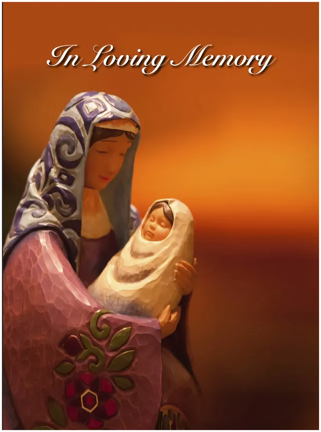 Memorial Card - MCR111, Memorial card design