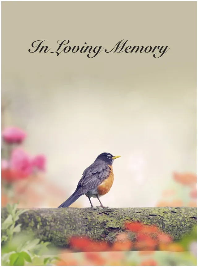 Memorial Card - MCN127, Memorial card design