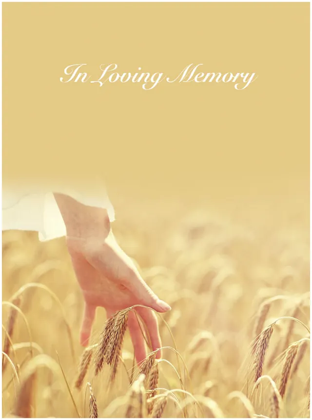 Memorial Card - MCN108, Memorial card design