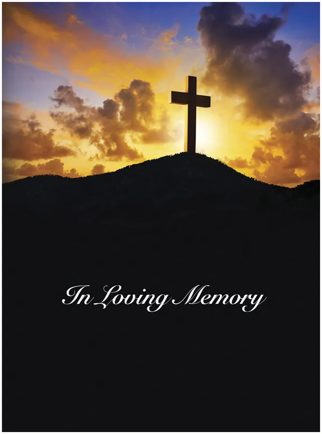 Memorial Card - MCR102, Memorial card design