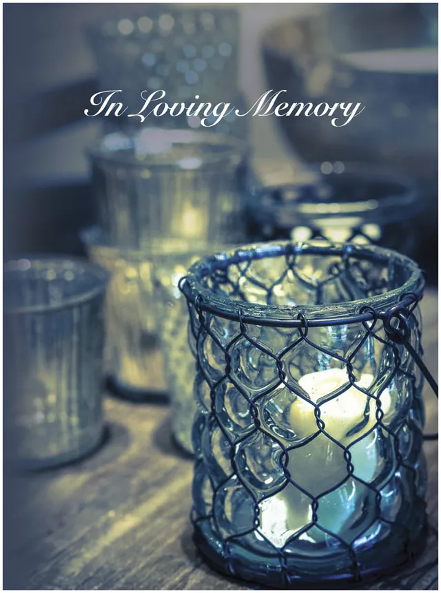 Memorial Card - MMC102, Memorial card design