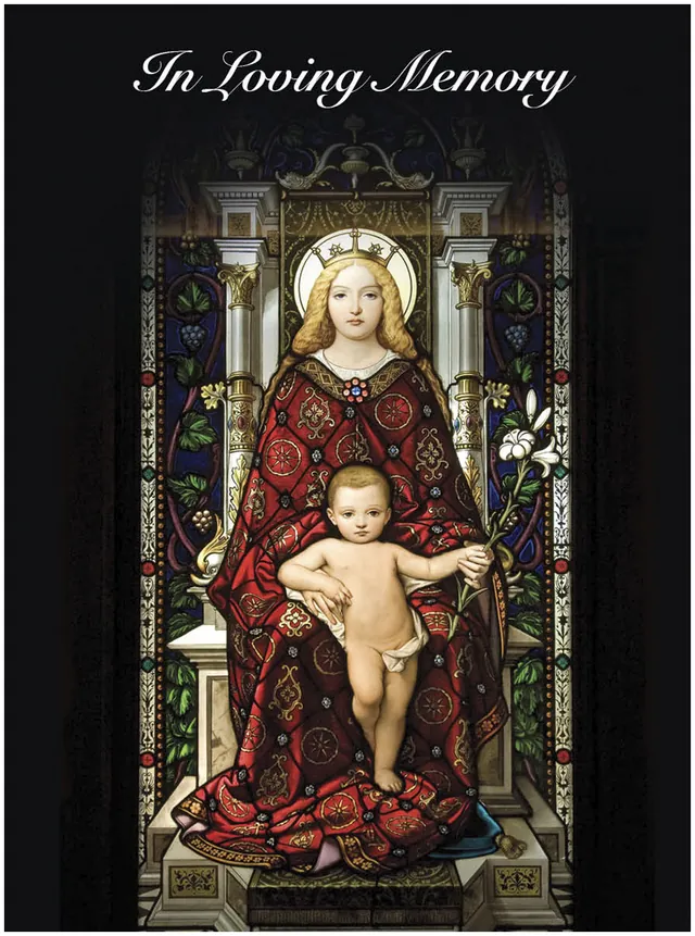 Memorial Card - MCR103, Memorial card design