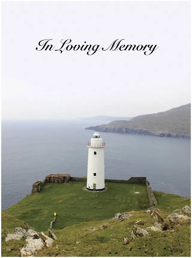 Memorial Card - MCN102, Memorial card design